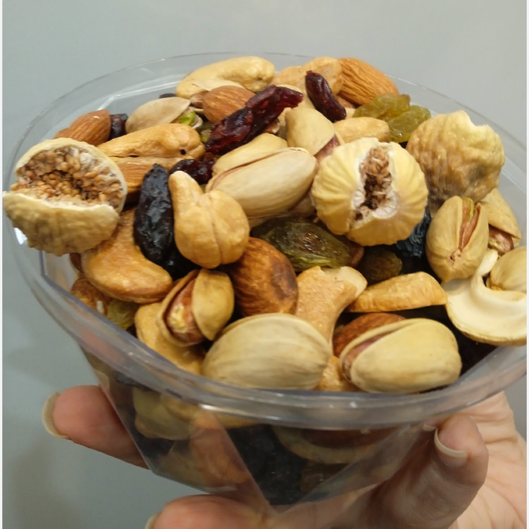 آجیل مخلوط شور و شیرین اعلا 100 و 1000 گرمی